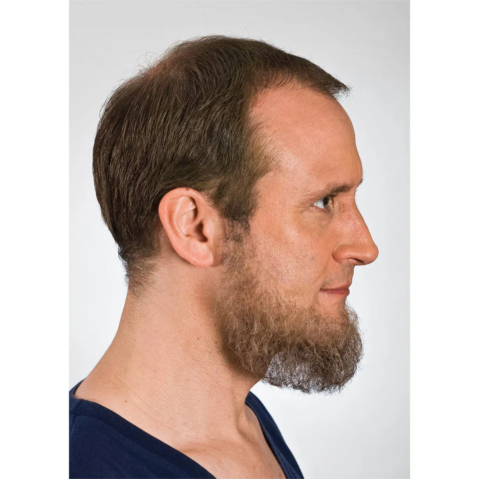 Kryolan - Real Hair Full Chin Beard (09235) 3 Colours