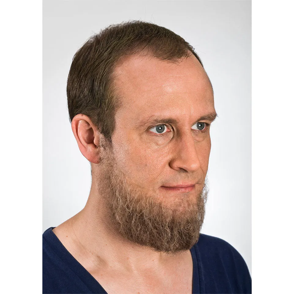 Kryolan - Real Hair Full Chin Beard (09235) 3 Colours
