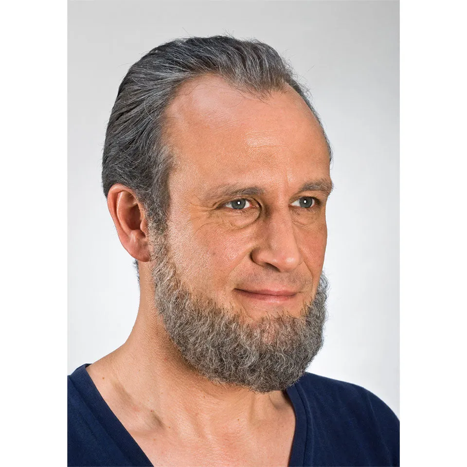 Kryolan - Real Hair Full Chin Beard (09235) 3 Colours