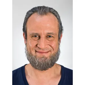 Kryolan - Real Hair Full Chin Beard (09235) 3 Colours