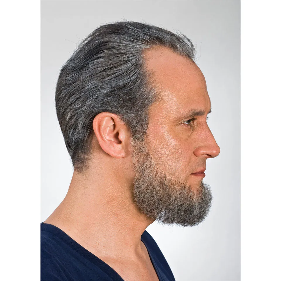 Kryolan - Real Hair Full Chin Beard (09235) 3 Colours