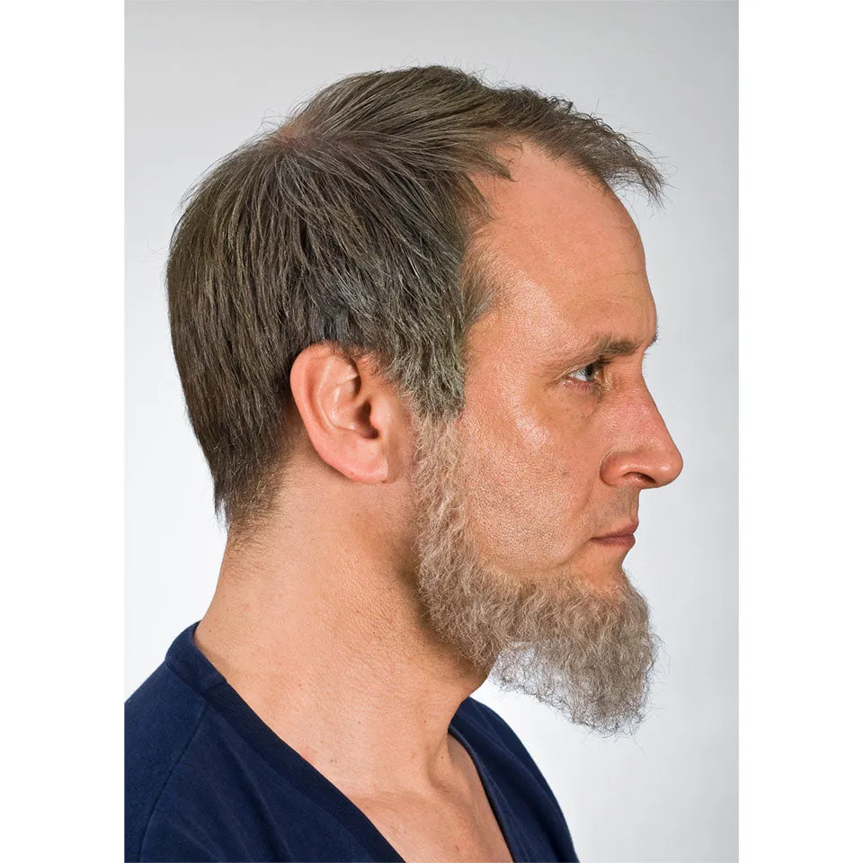 Kryolan - Real Hair Full Chin Beard (09236) 4 Colours