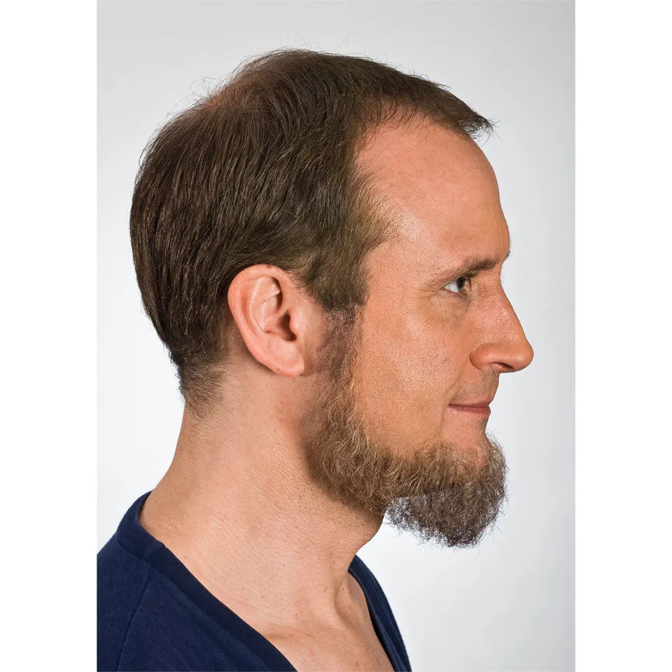 Kryolan - Real Hair Full Chin Beard (09236) 4 Colours