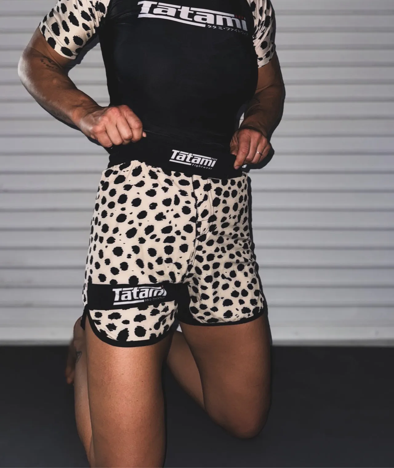 Ladies Recharge Grappling Shorts - Cheetah