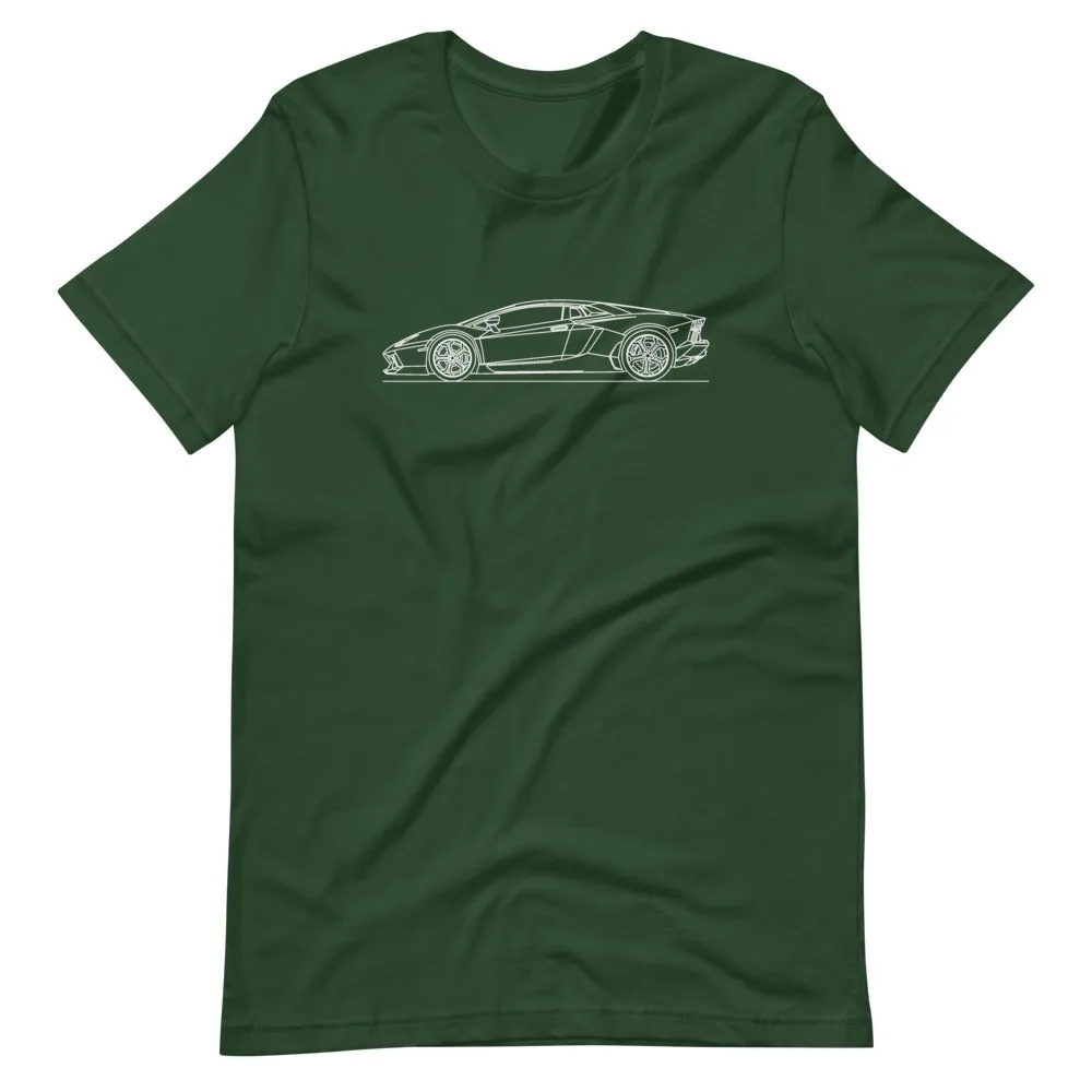 Lamborghini Aventador silhouette T-shirt