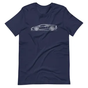 Lamborghini Aventador silhouette T-shirt