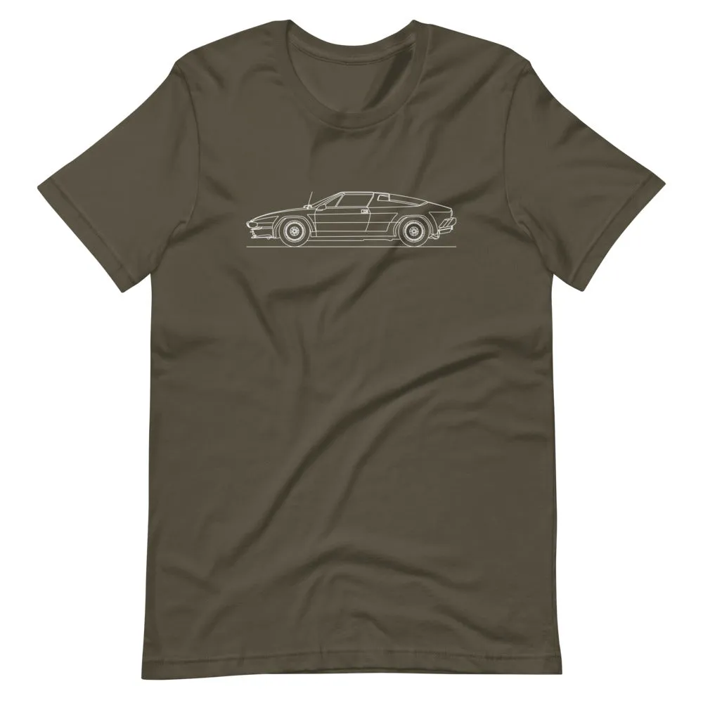 Lamborghini Jalpa silhouette T-shirt