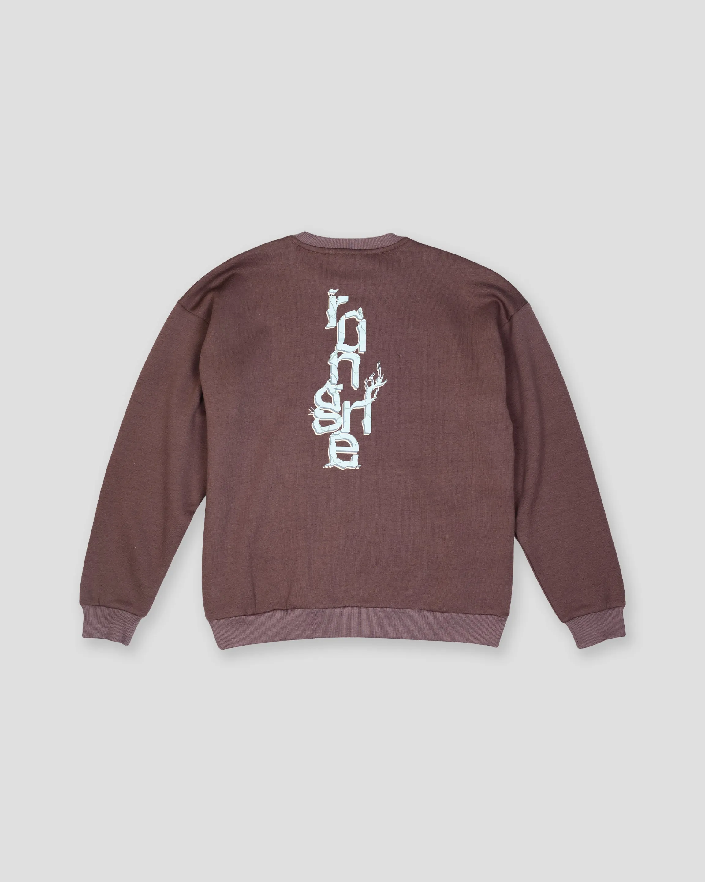 Layback Crew Oversized Print