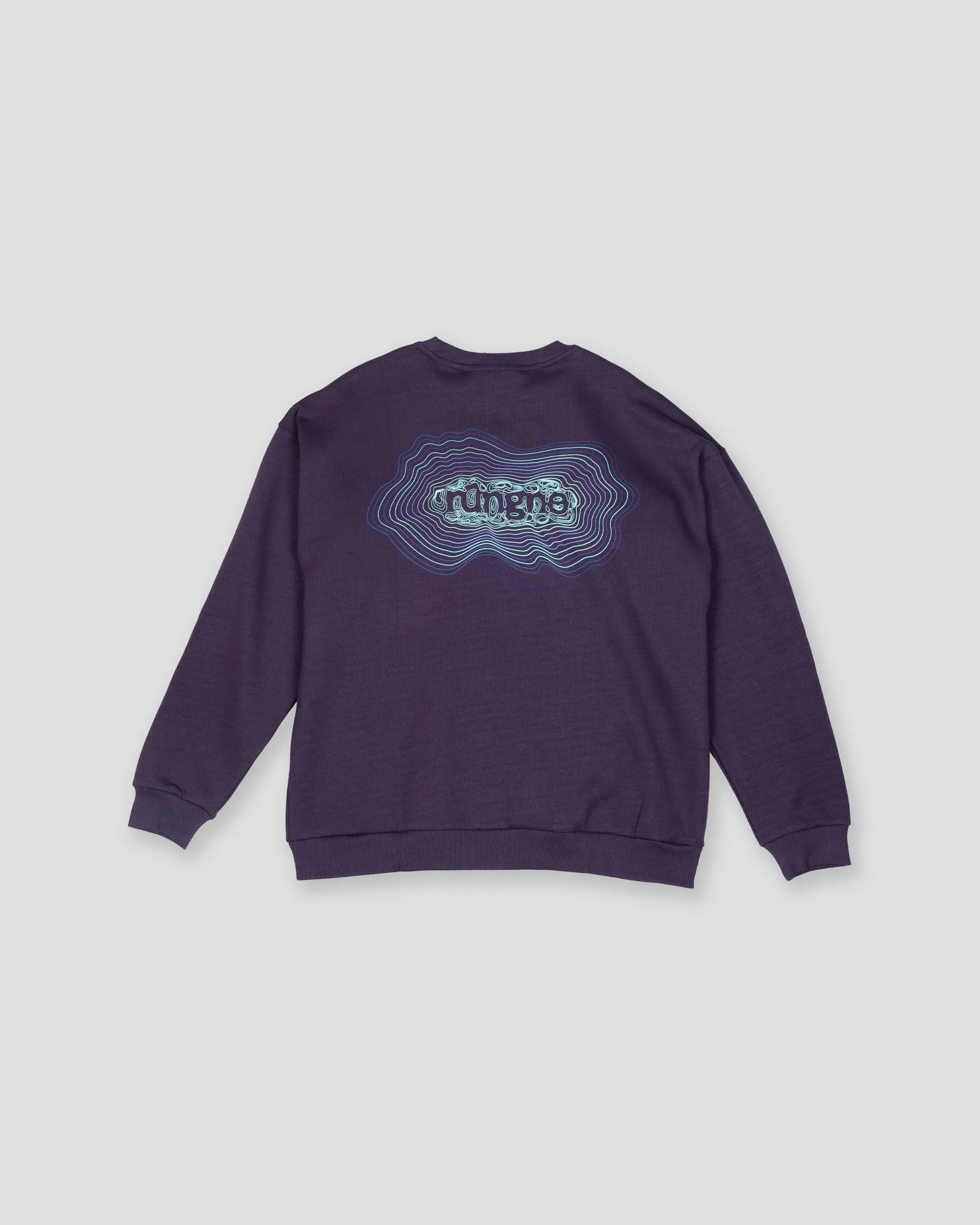Layback Crew Oversized Print