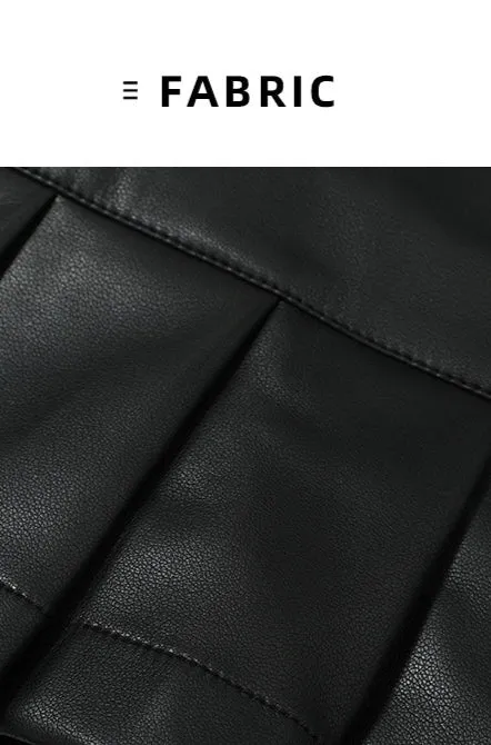 Leather Mini Skirt