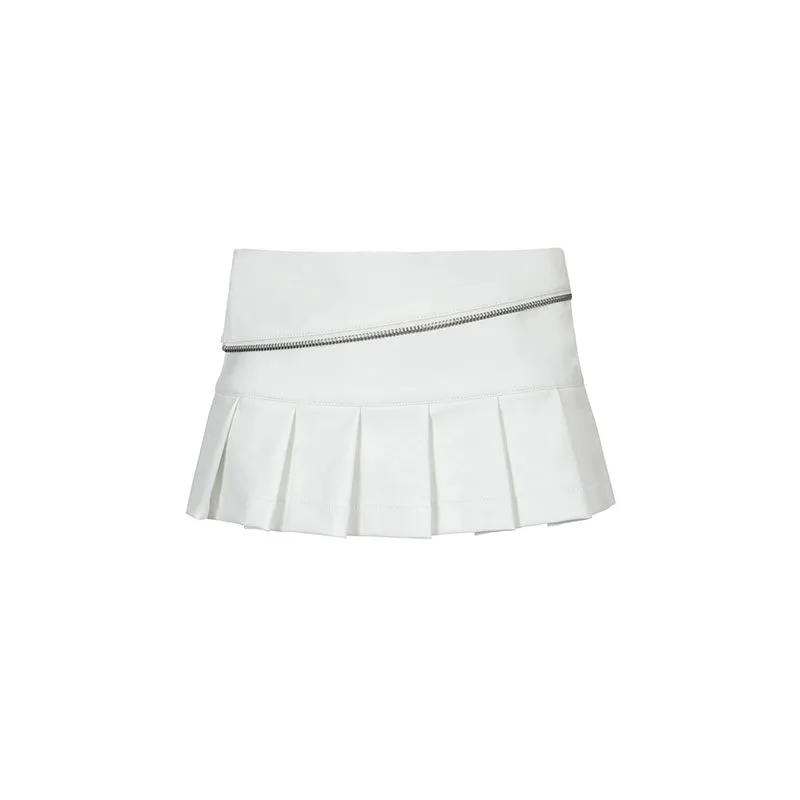 Leather Mini Skirt