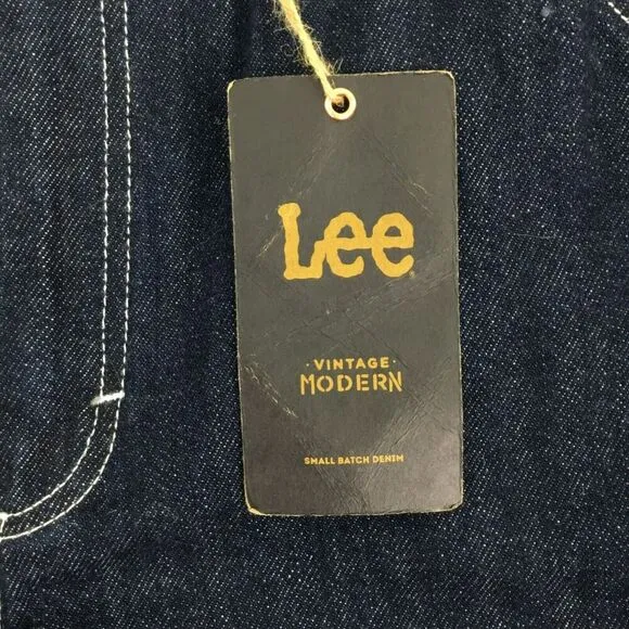 Lee Vintage Modern Jeans Women sz 31 Carpenter Straight High Rise Ankle Dungaree