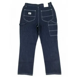Lee Vintage Modern Jeans Women sz 31 Carpenter Straight High Rise Ankle Dungaree