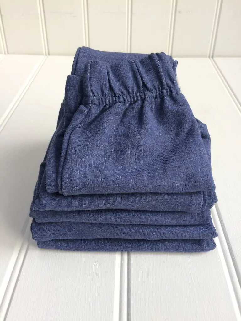 Leggings - Denim Blue with cuffs
