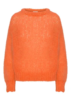 Leonnie Mohair in Burnt Orange