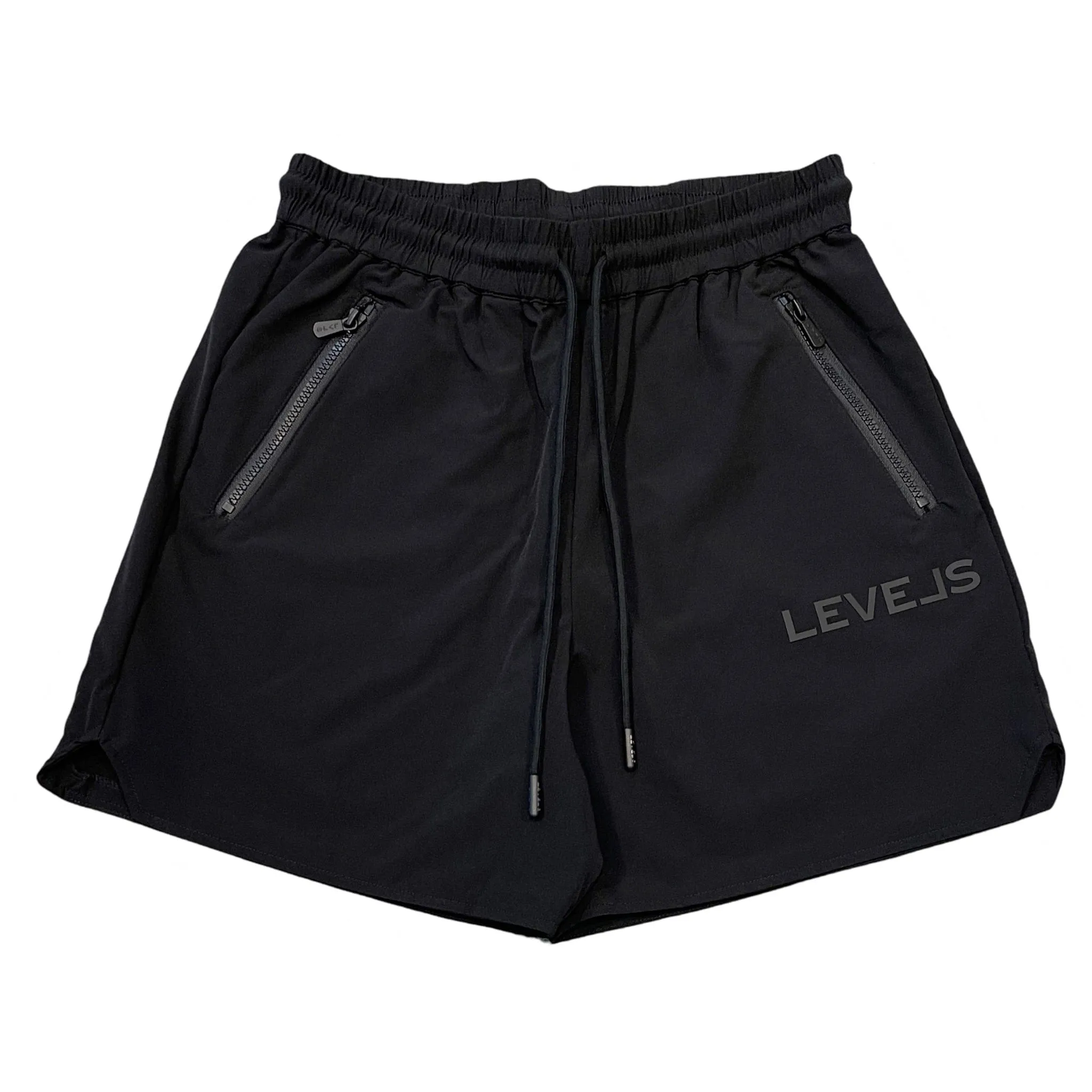 LEVELS FLEX SHORTS | BLACKOUT