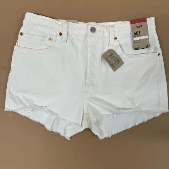 LEVIS 501 HIGH RISE JEAN SHORTS