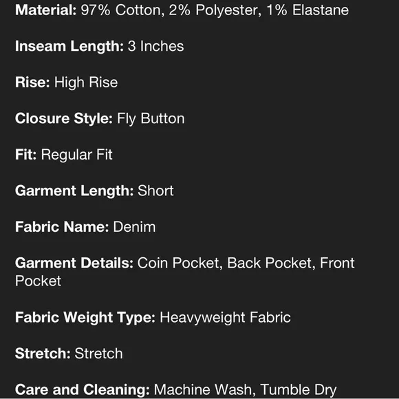 LEVIS 501 HIGH RISE JEAN SHORTS