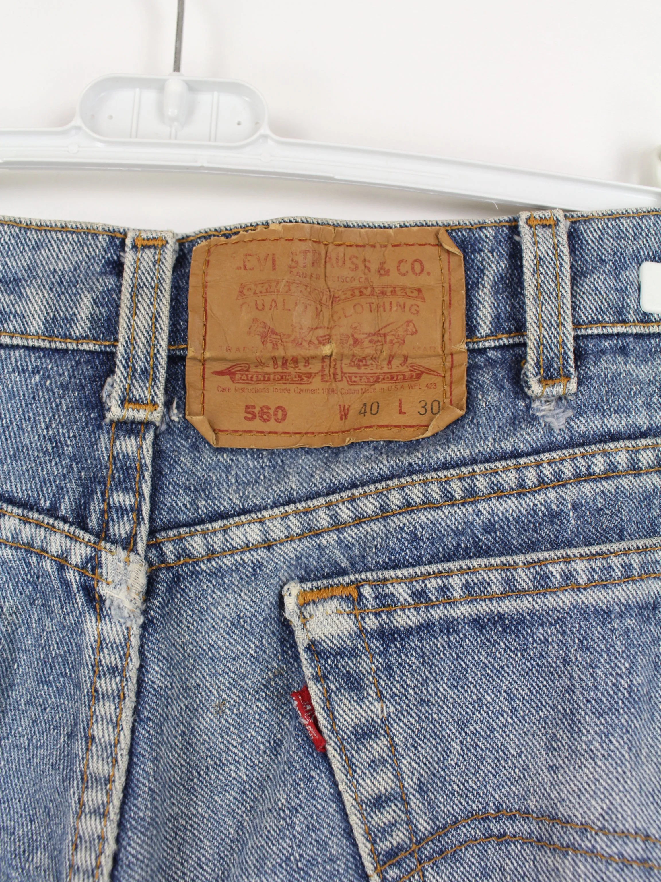 Levis 560 Jeans Blau W40 L30