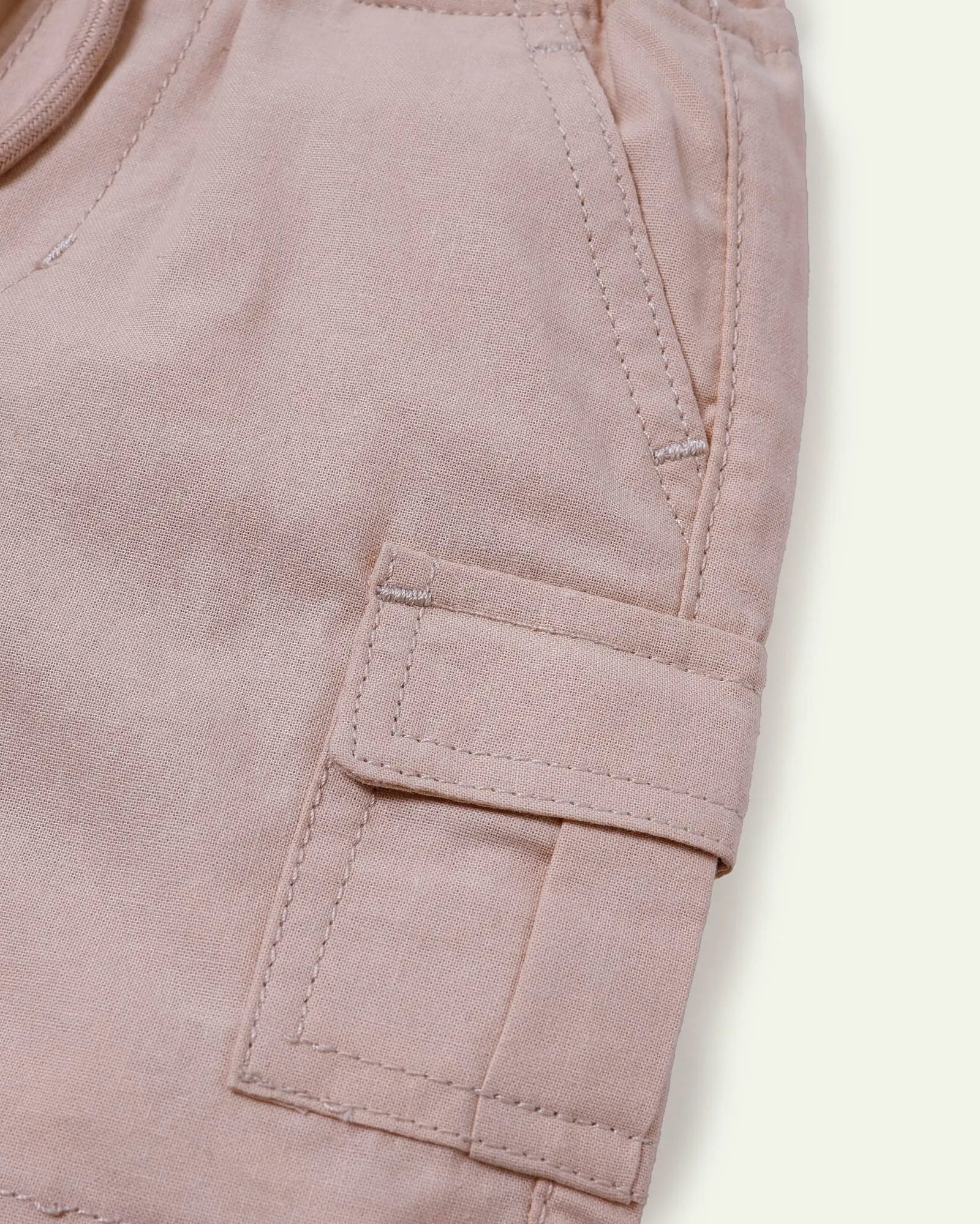 Light Khaki Cargo Shorts