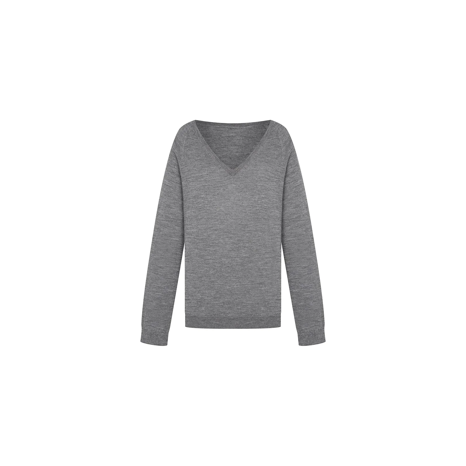 Lightweight Wool V-Neck Sweater