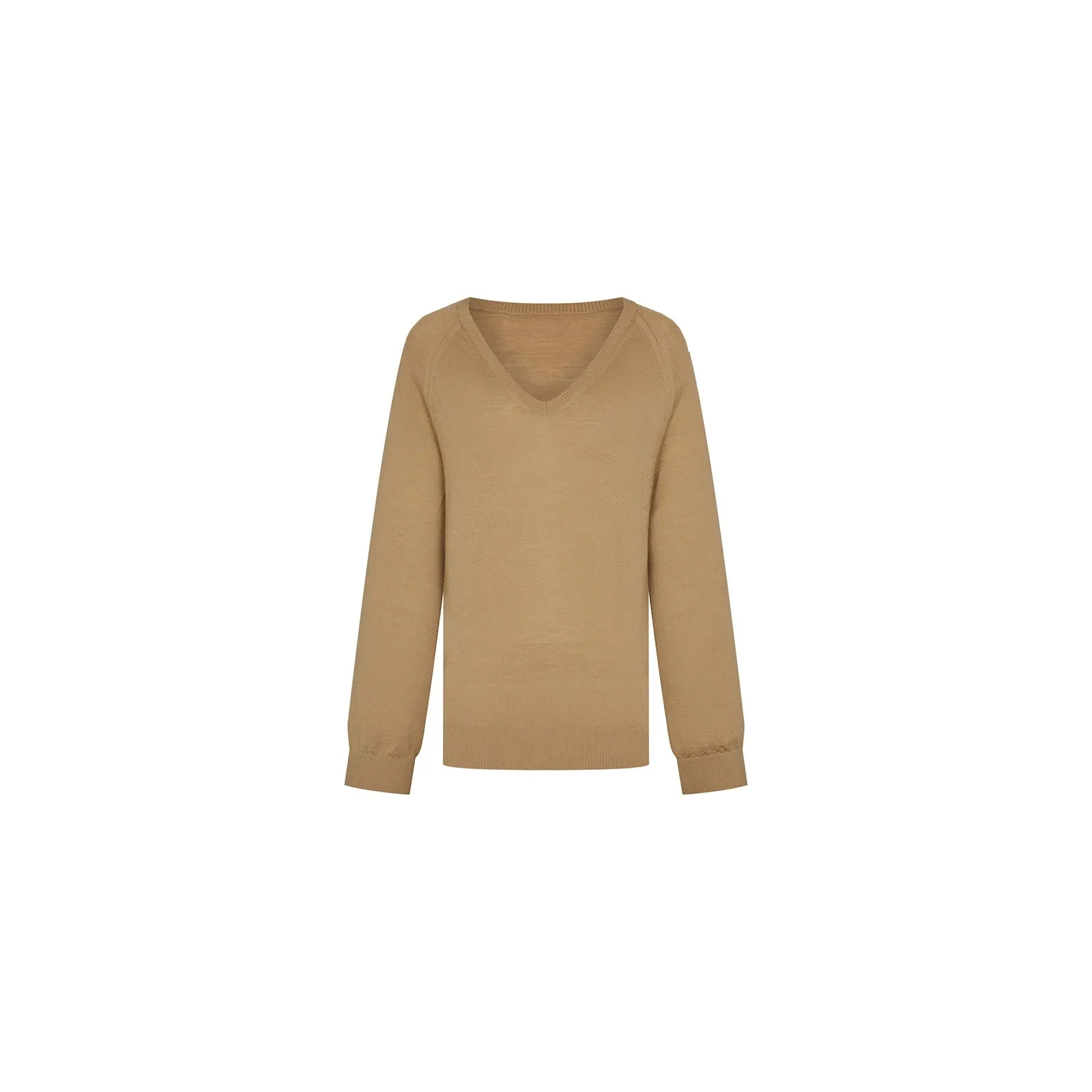 Lightweight Wool V-Neck Sweater