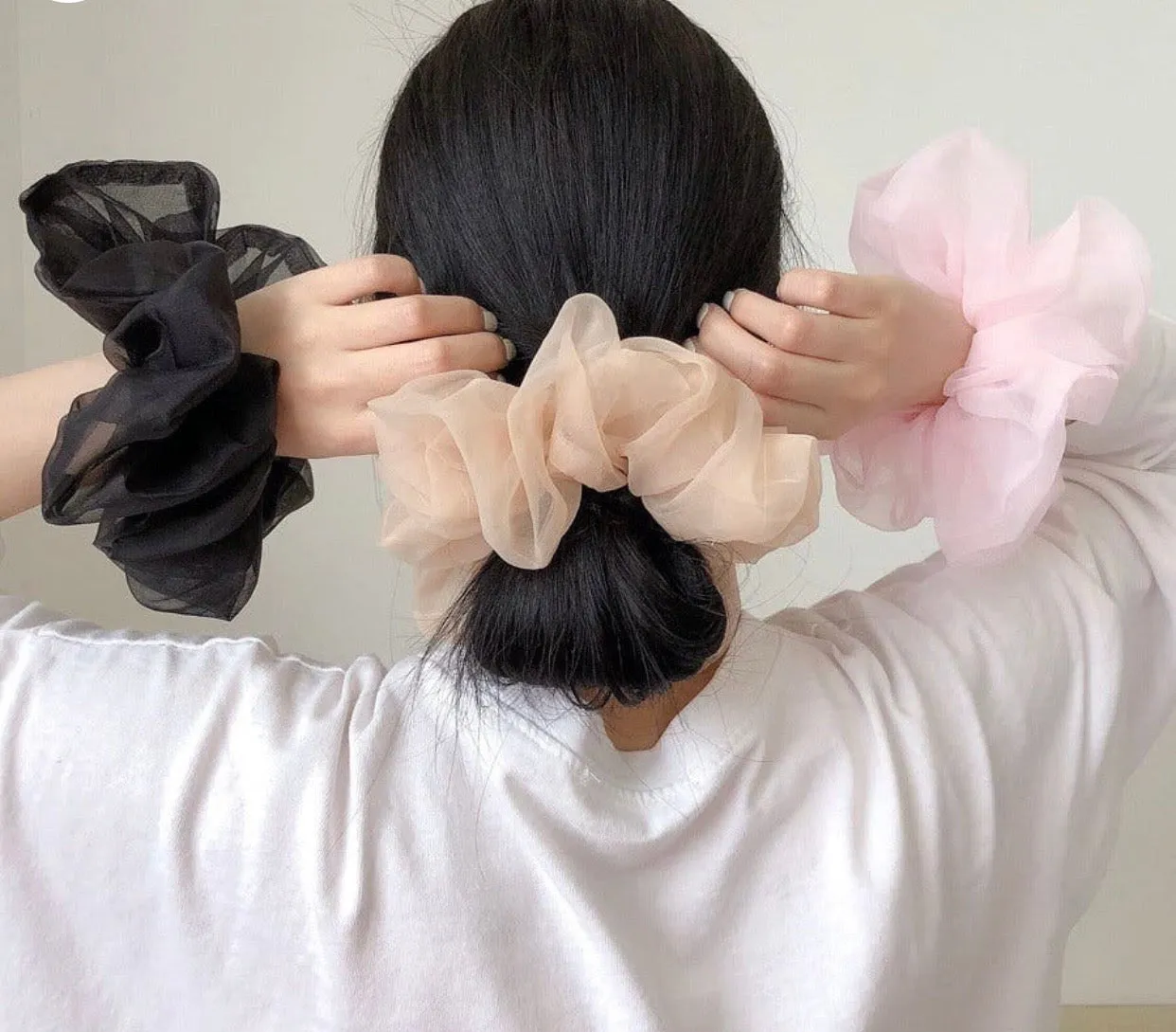 Lilac Oversized Scrunchie