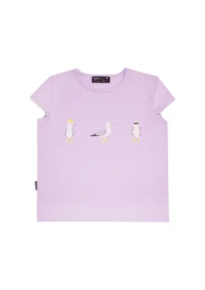 Lilac Seagull T-shirt