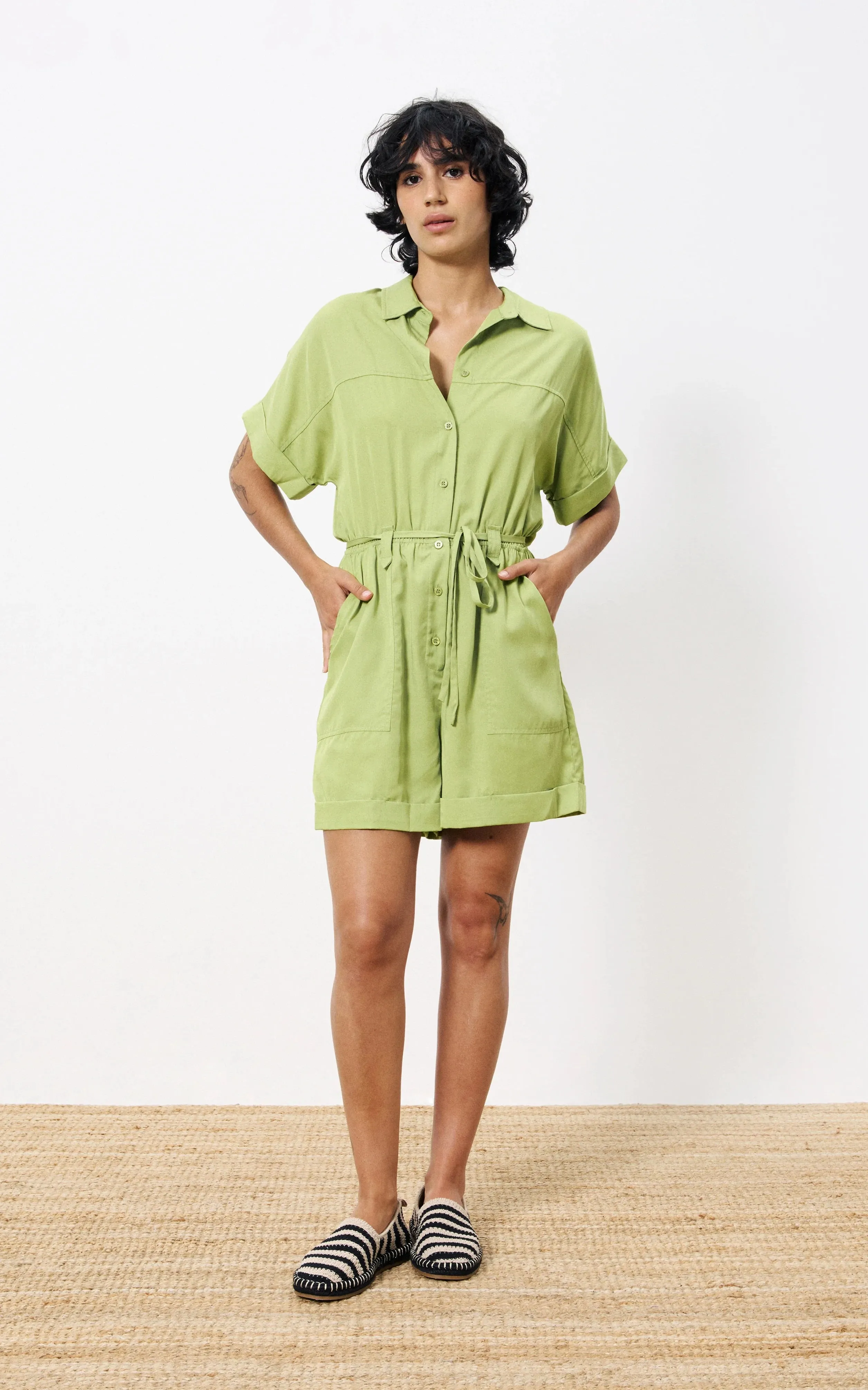 Lily Lime Combishort