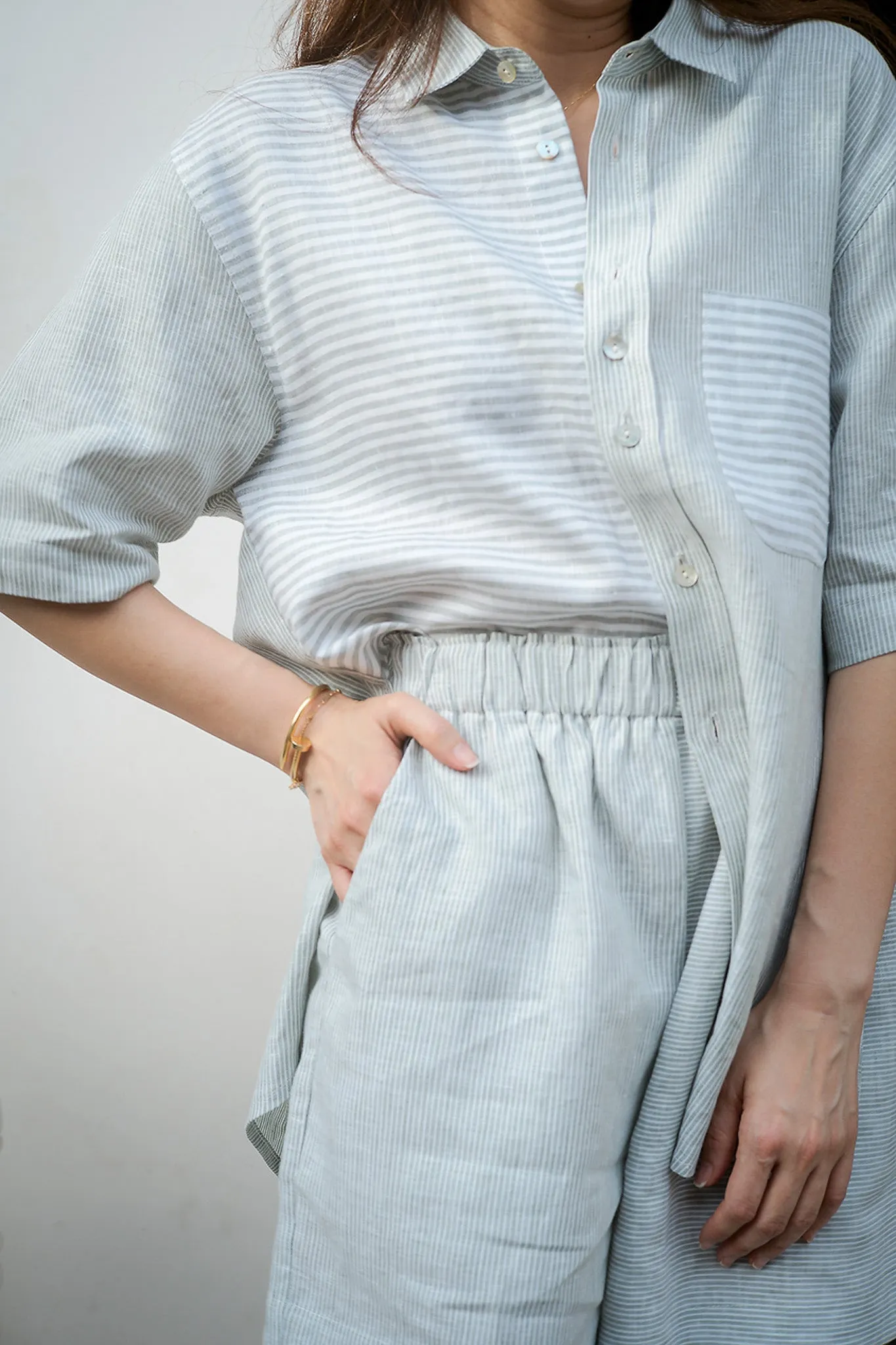 linen LiNi shorts