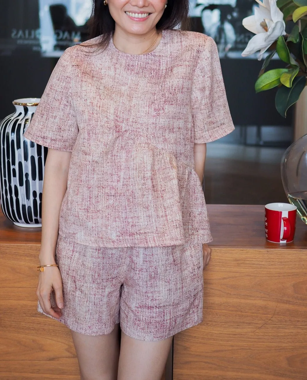 linen LiNi shorts