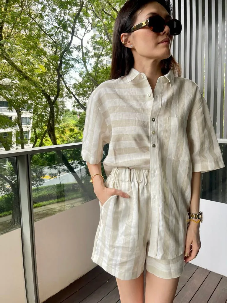 linen LiNi shorts