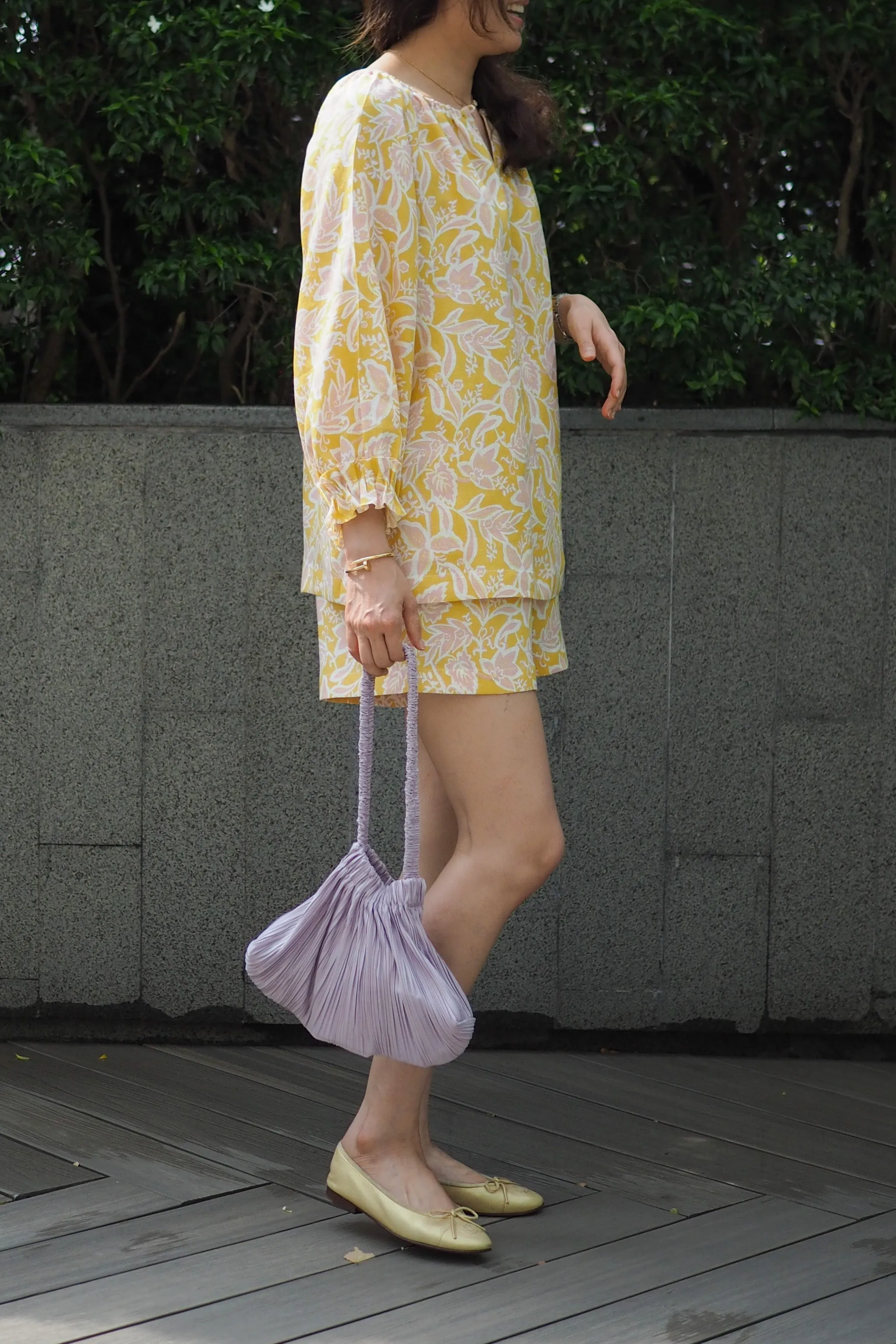 linen LiNi shorts