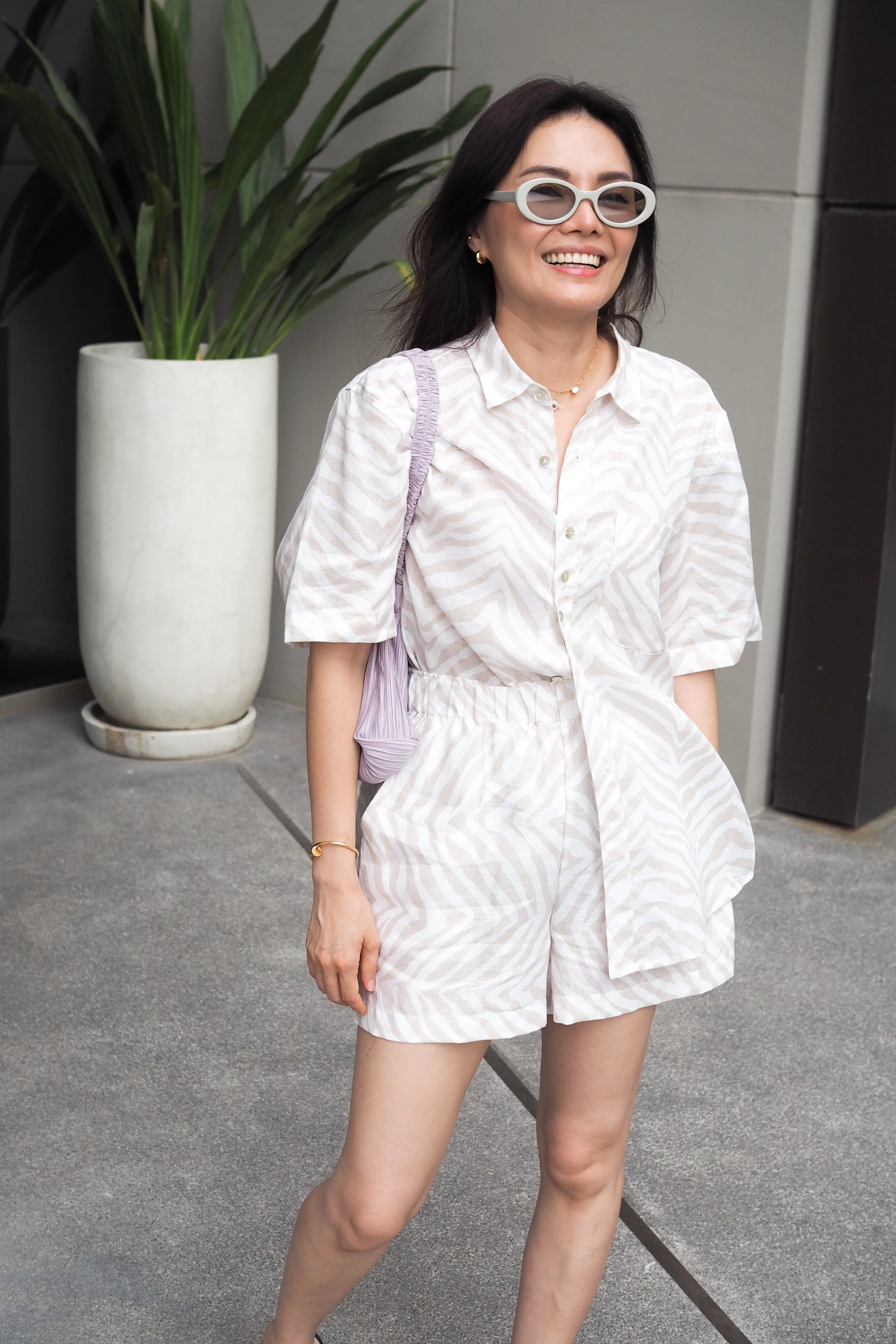linen LiNi shorts