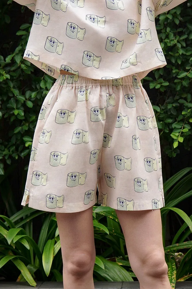 linen LiNi shorts