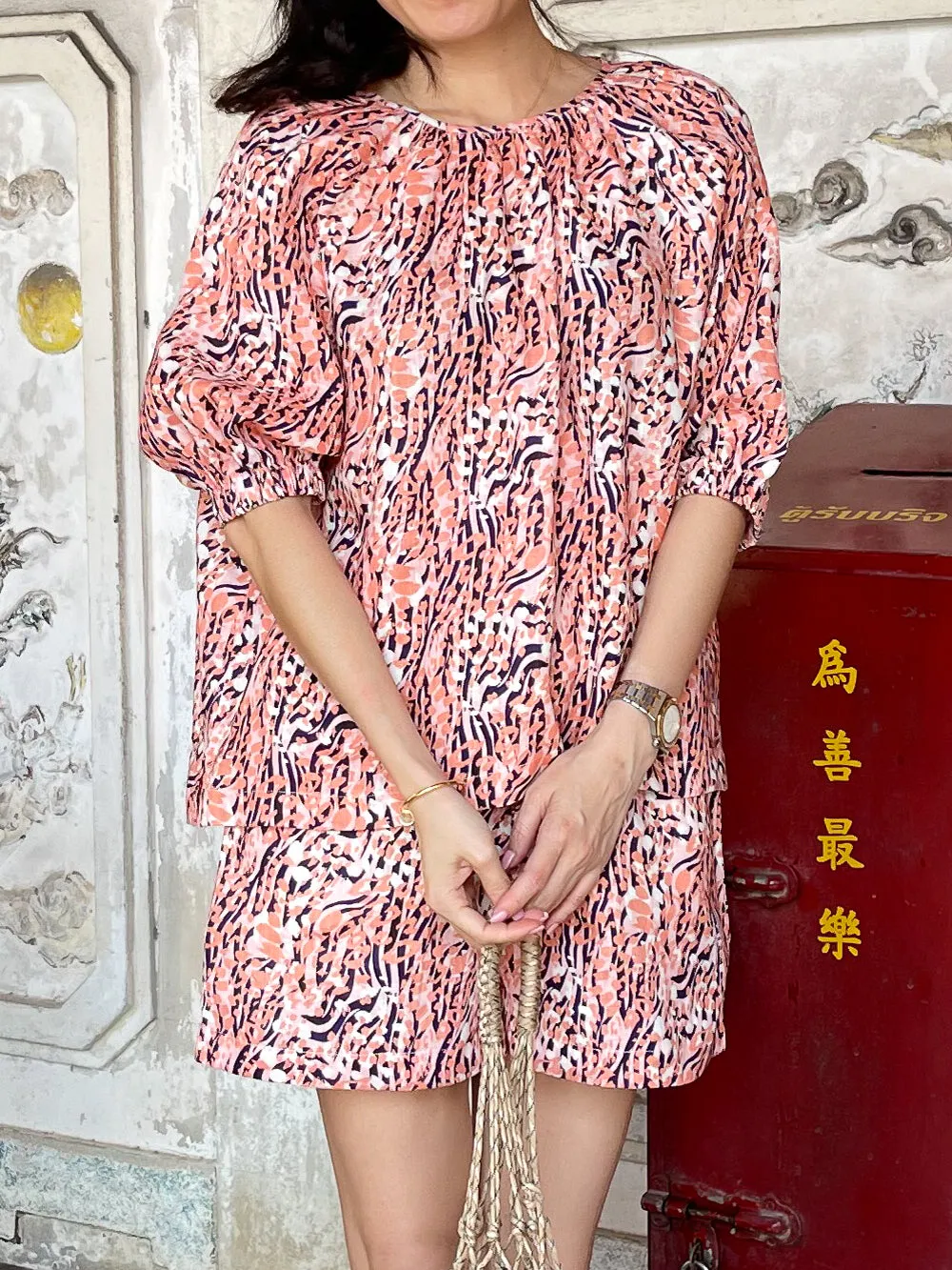 linen LiNi shorts