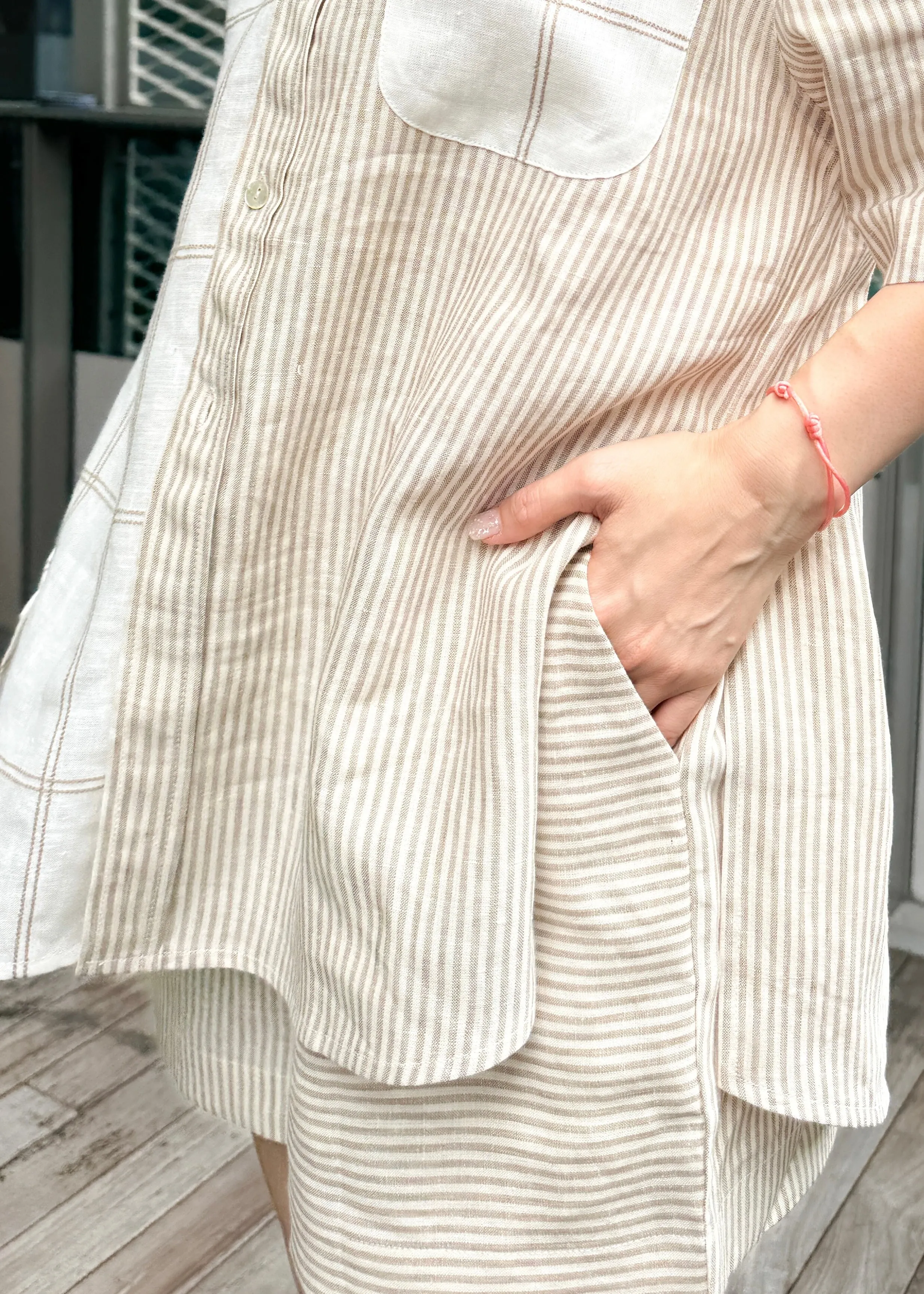 linen LiNi shorts