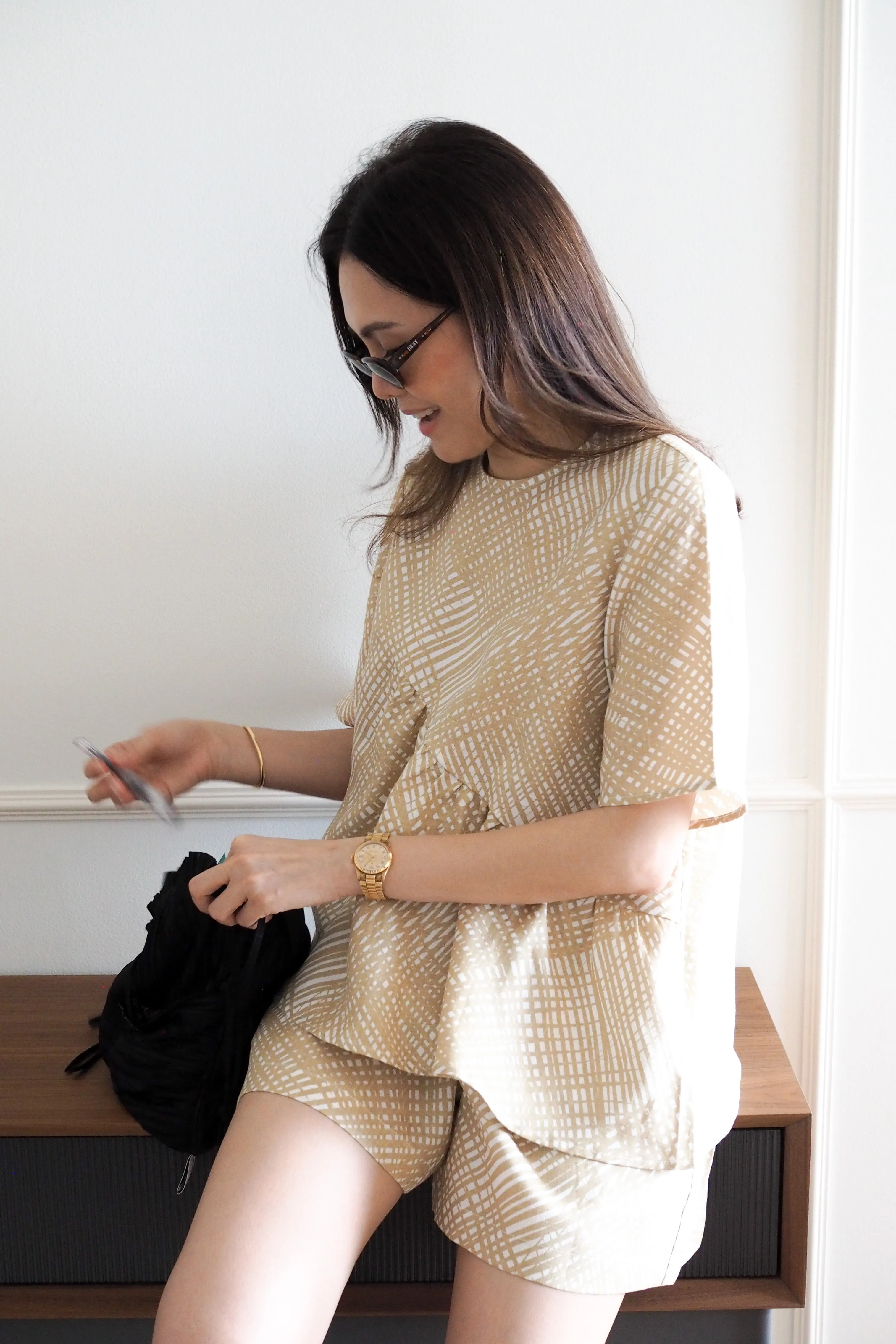 linen LiNi shorts