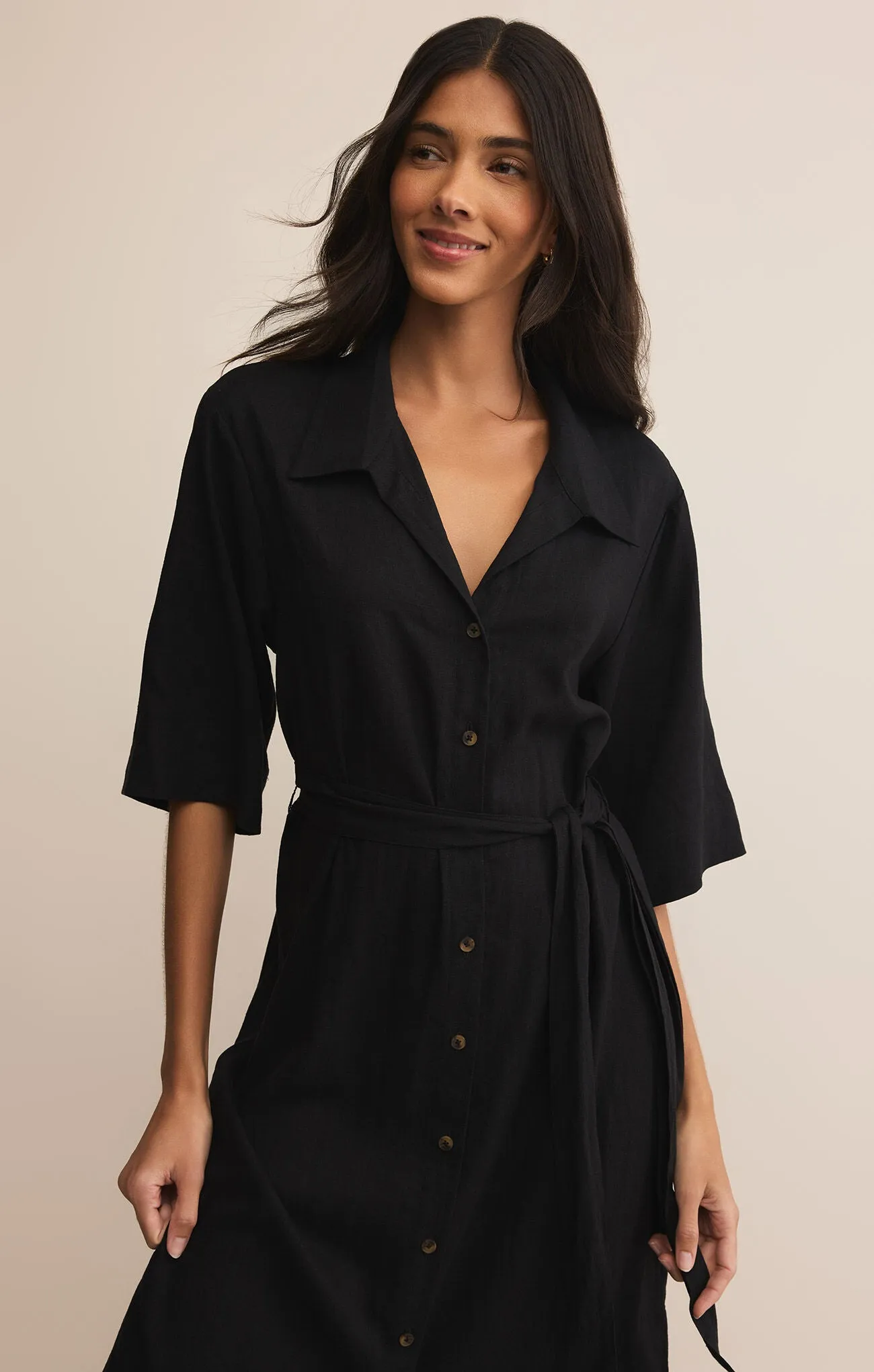 Linen Shirtdress