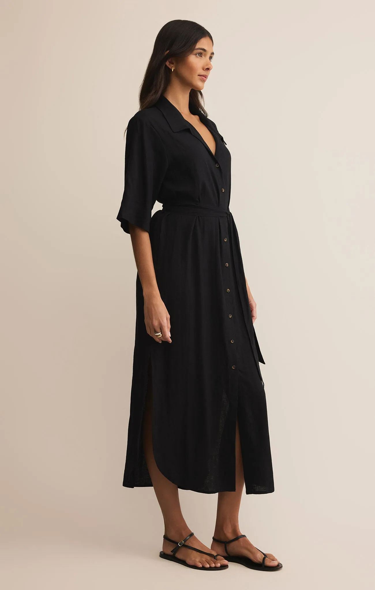 Linen Shirtdress