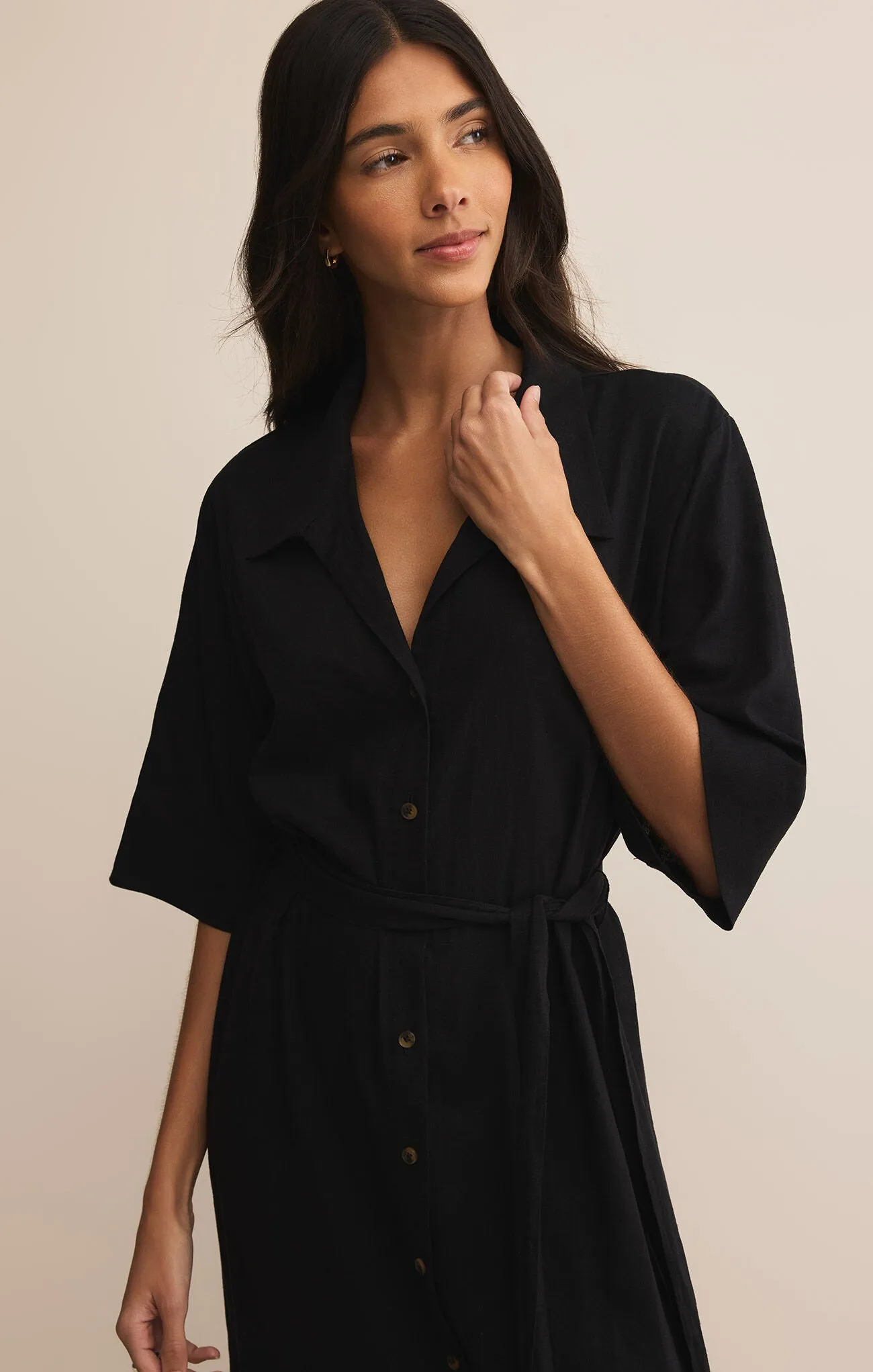 Linen Shirtdress