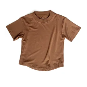 Little Bipsy Oversized Bamboo Tee - Spiced Cider