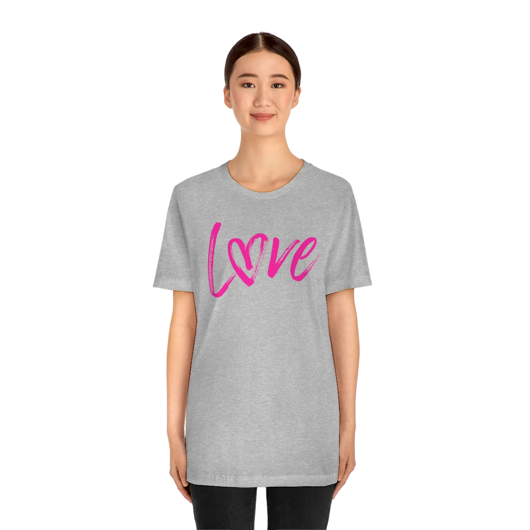 Love Brushscript Short Sleeve Tee