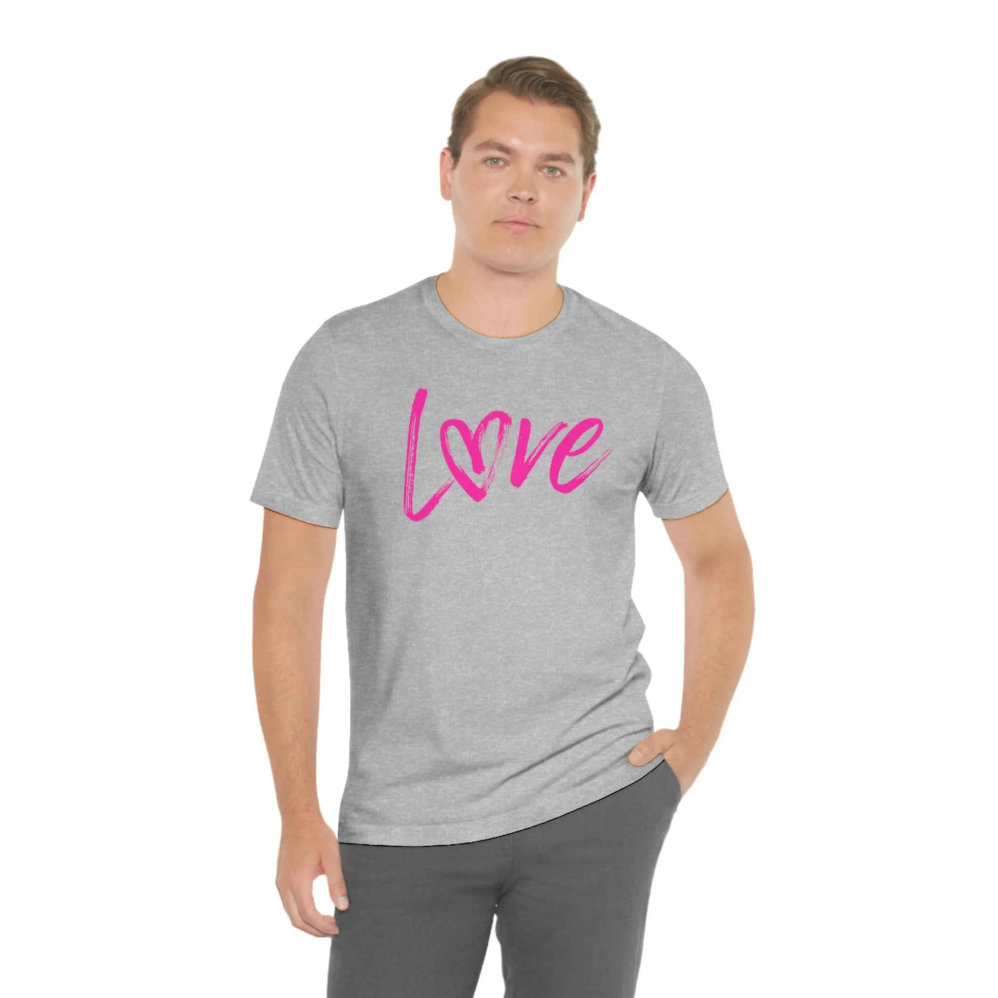 Love Brushscript Short Sleeve Tee