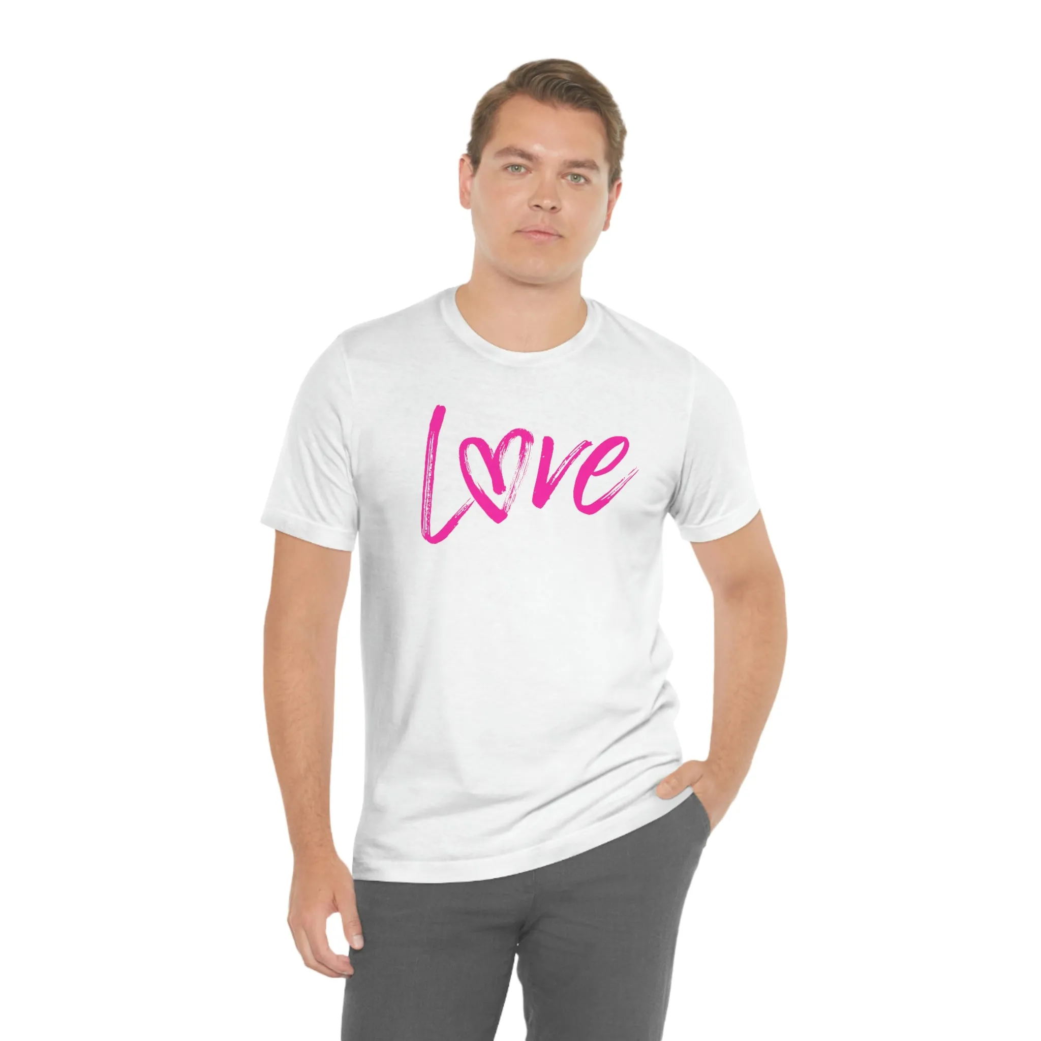Love Brushscript Short Sleeve Tee