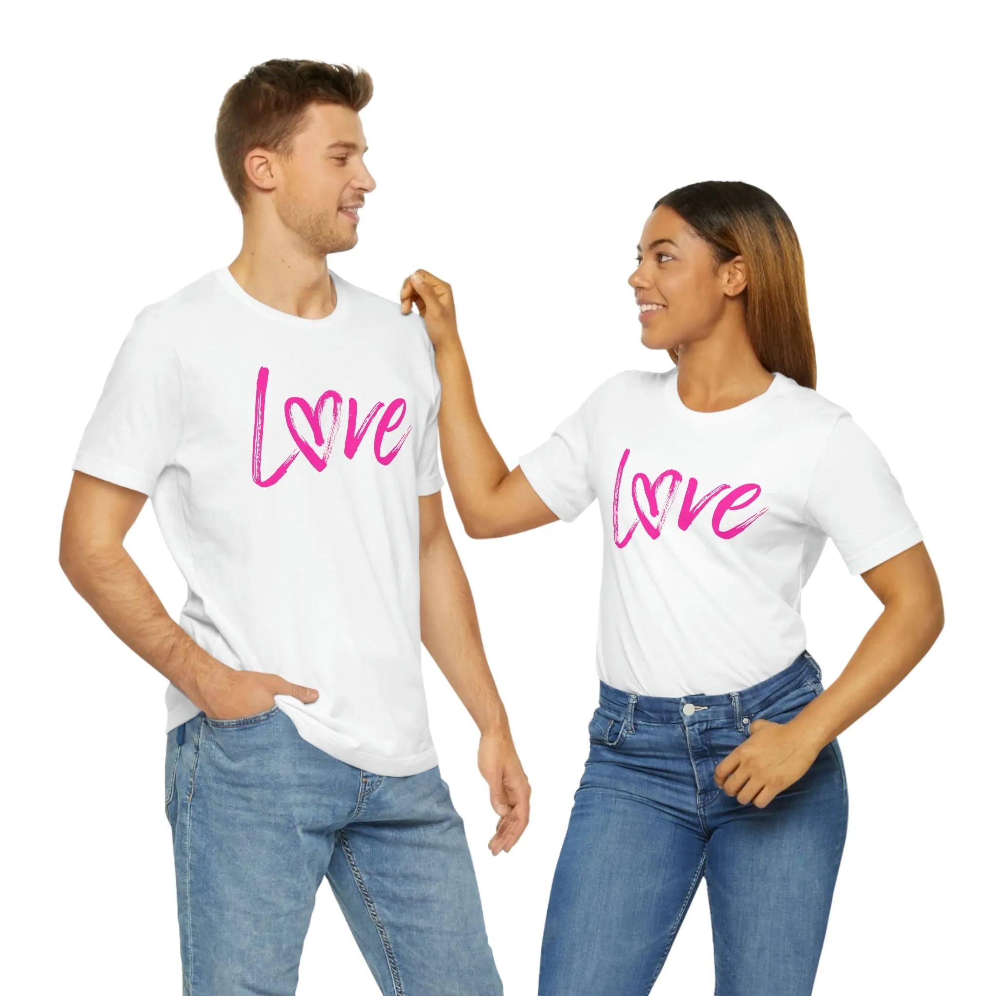 Love Brushscript Short Sleeve Tee