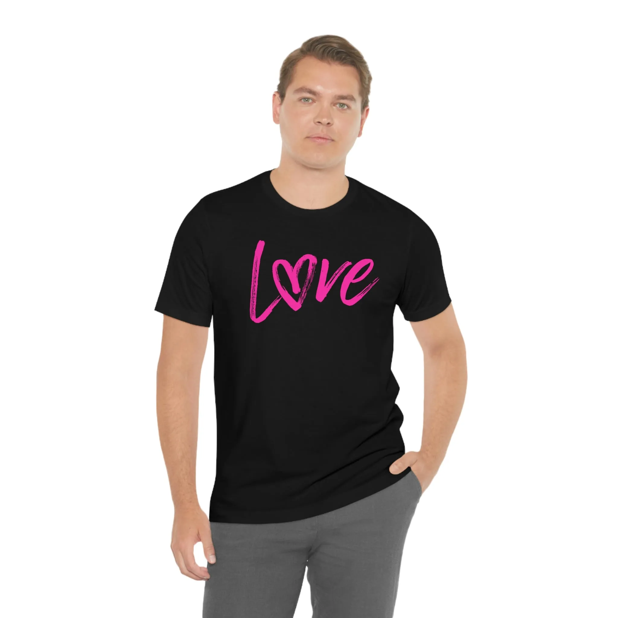 Love Brushscript Short Sleeve Tee