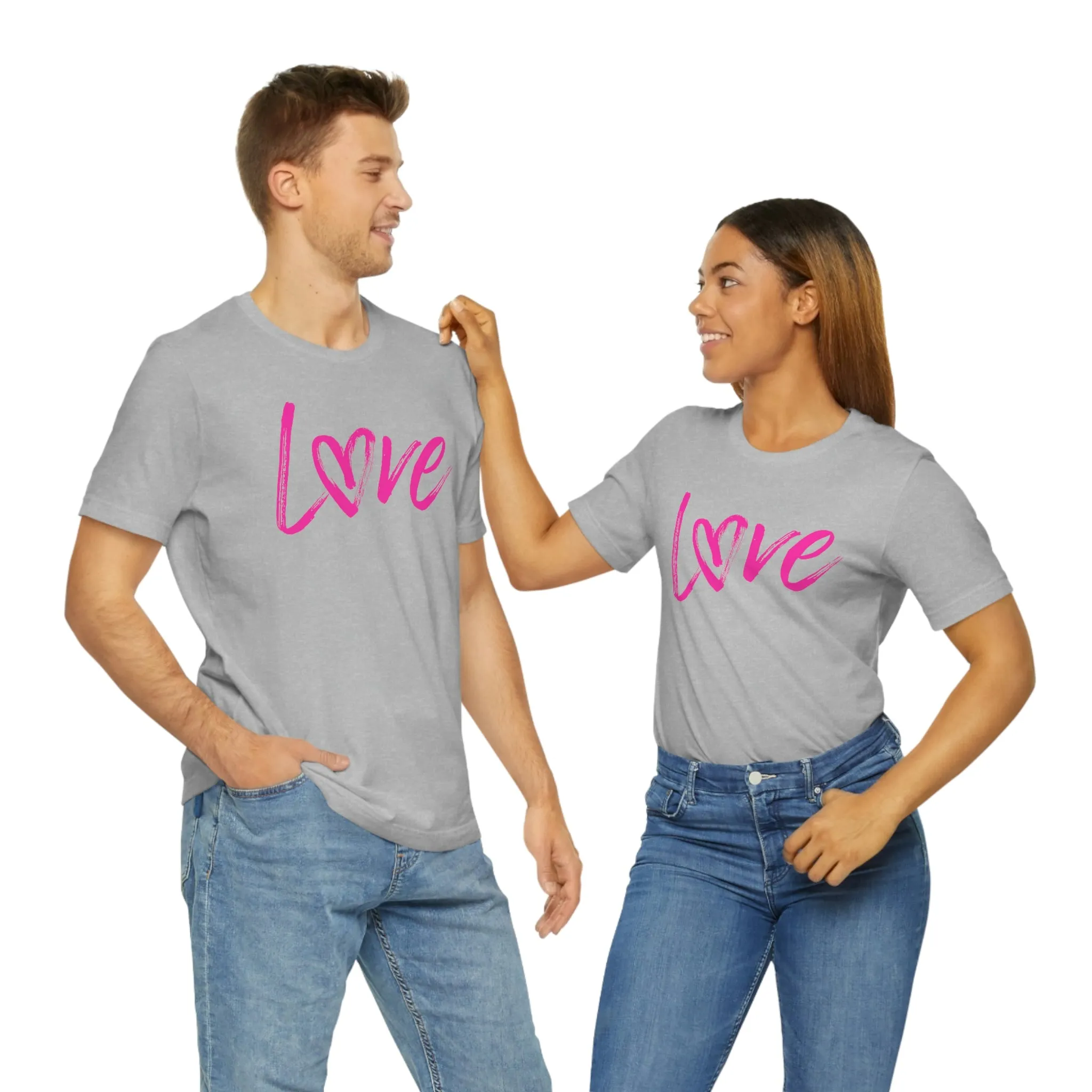 Love Brushscript Short Sleeve Tee