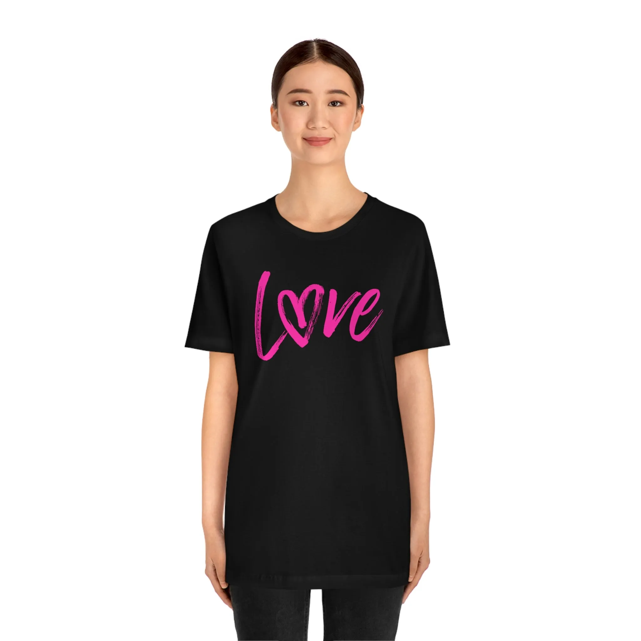 Love Brushscript Short Sleeve Tee