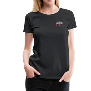 LPN Nurse Flag Heartbeat Women’s Premium T-Shirt